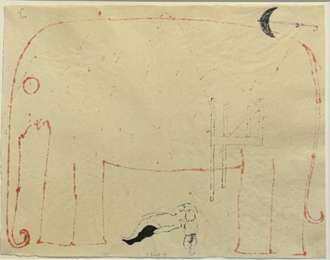 Enzo Cucchi - Senza titolo